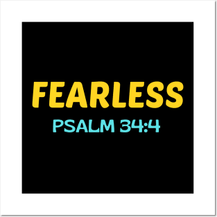 Fearless - Christian Posters and Art